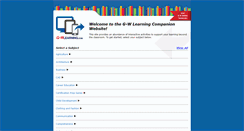 Desktop Screenshot of g-wlearning.com